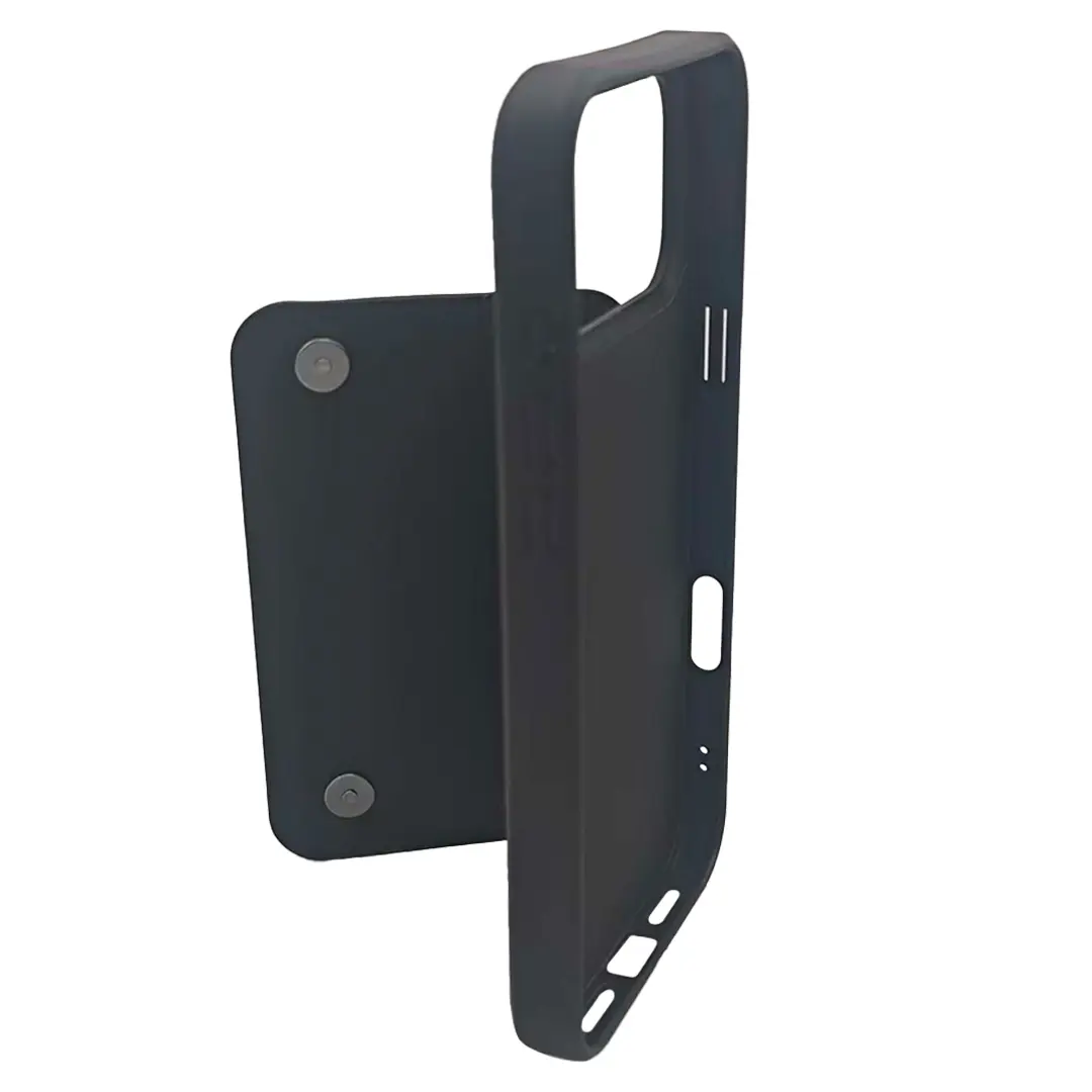 iPhone 17 Pro Max Modern Card Holder Case Black